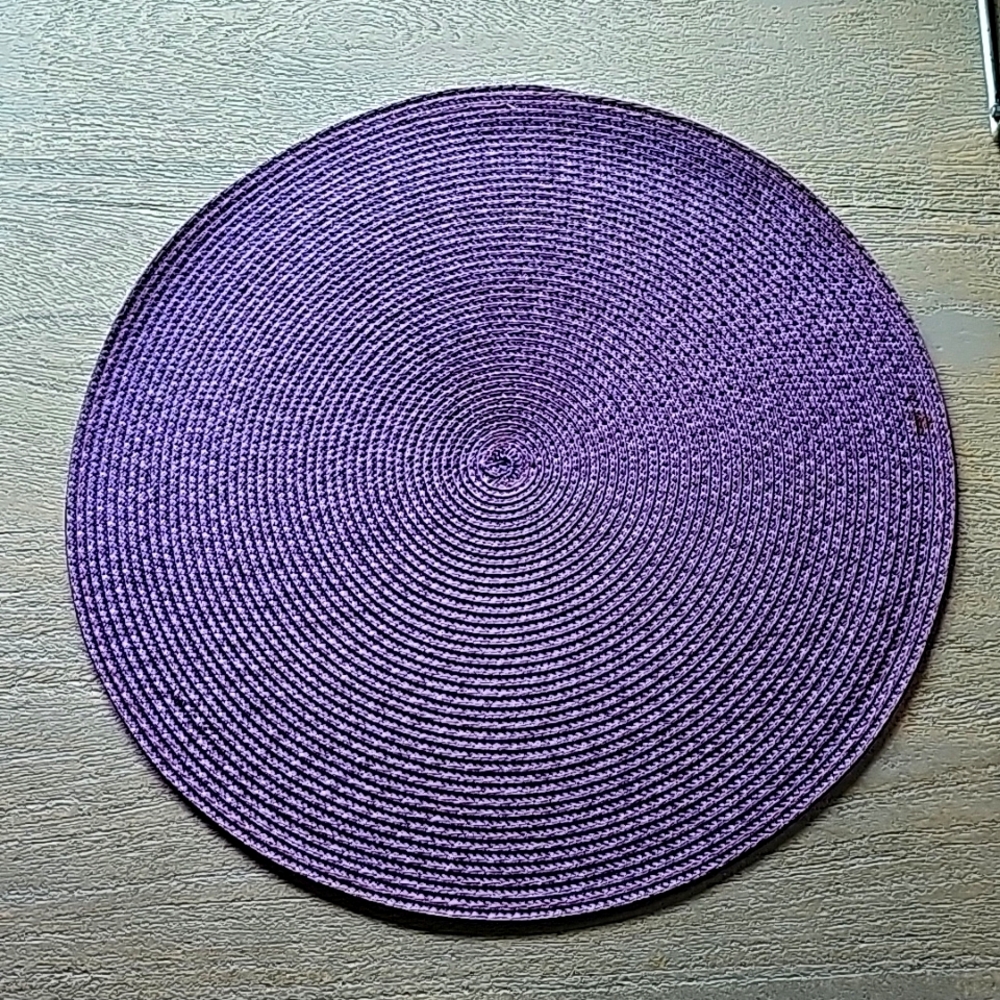 Pier 1 Round Purple Placements